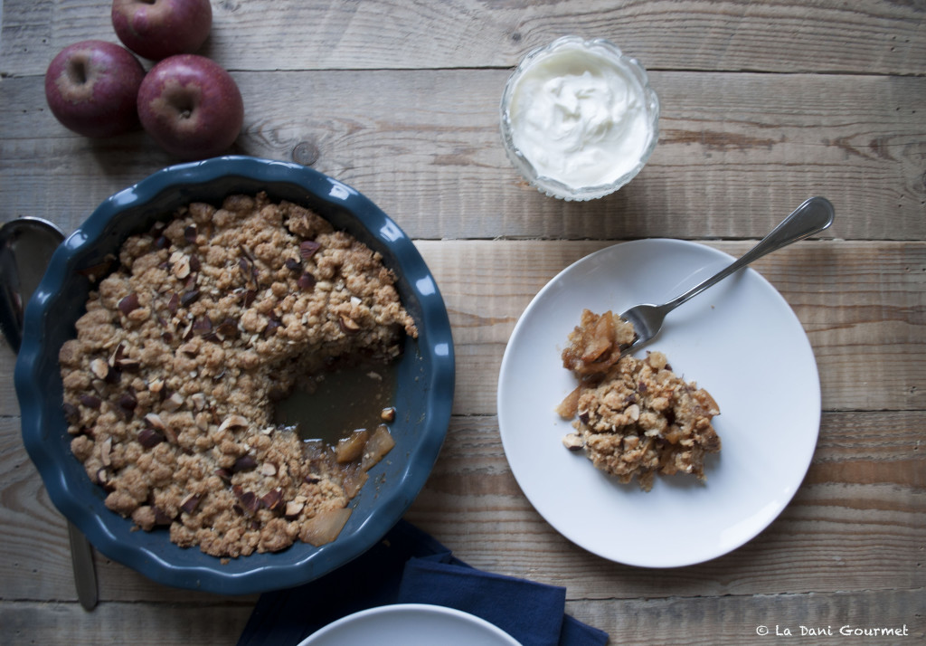 Crumble di mele