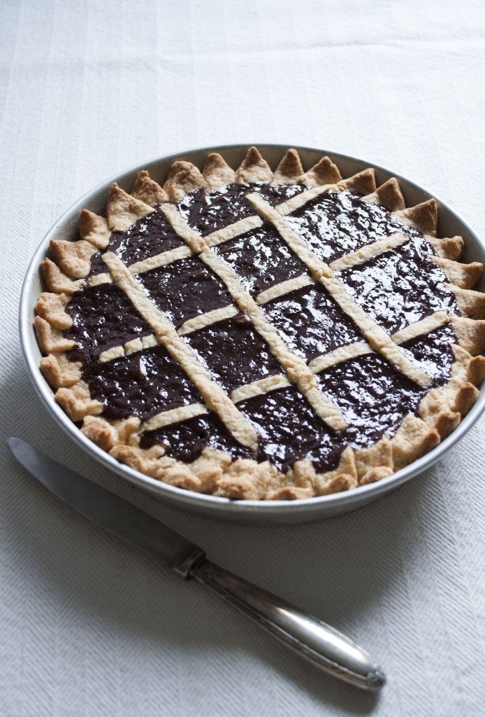 Torta di riso e cioccolato